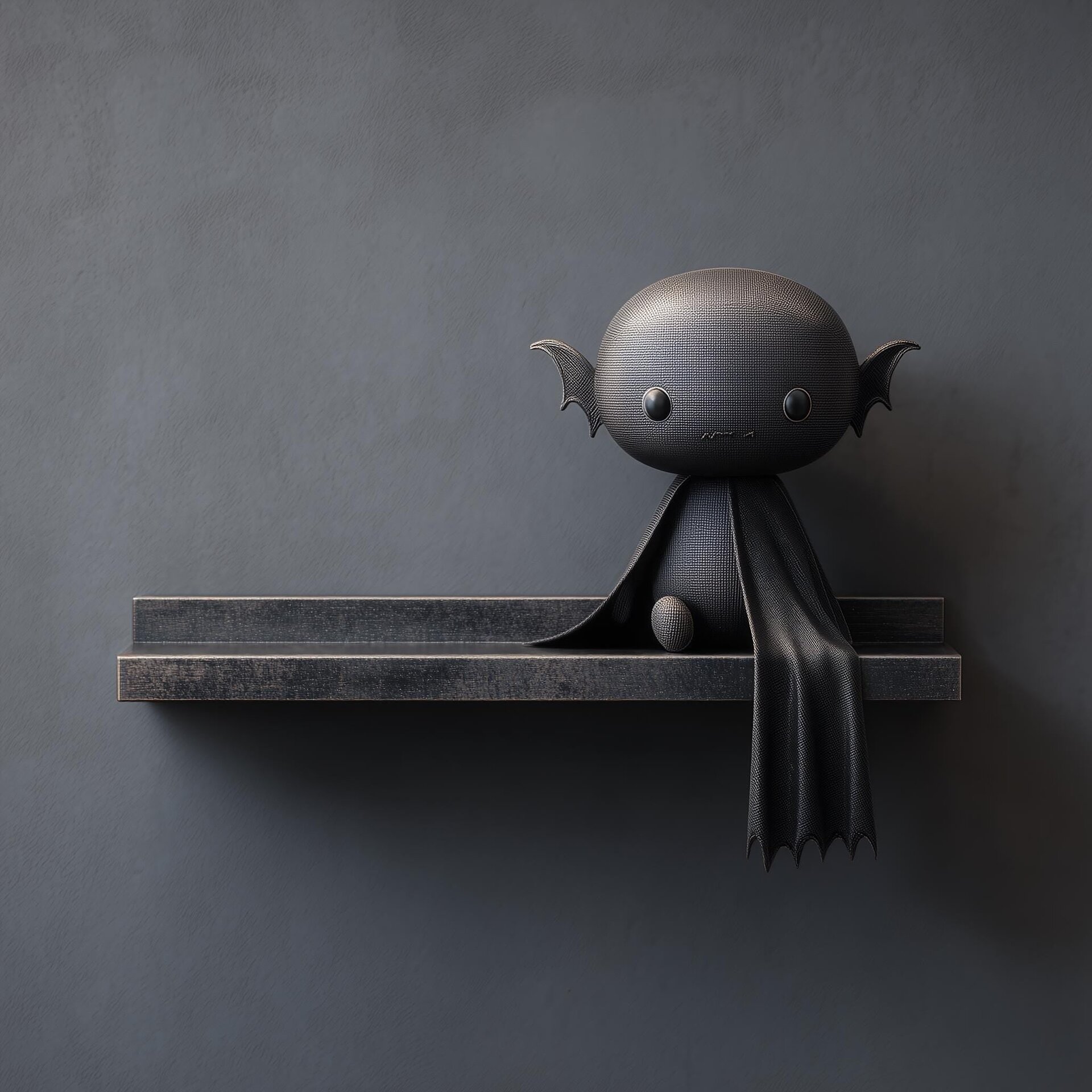3D Printed Vampire Bat Wall Shelf