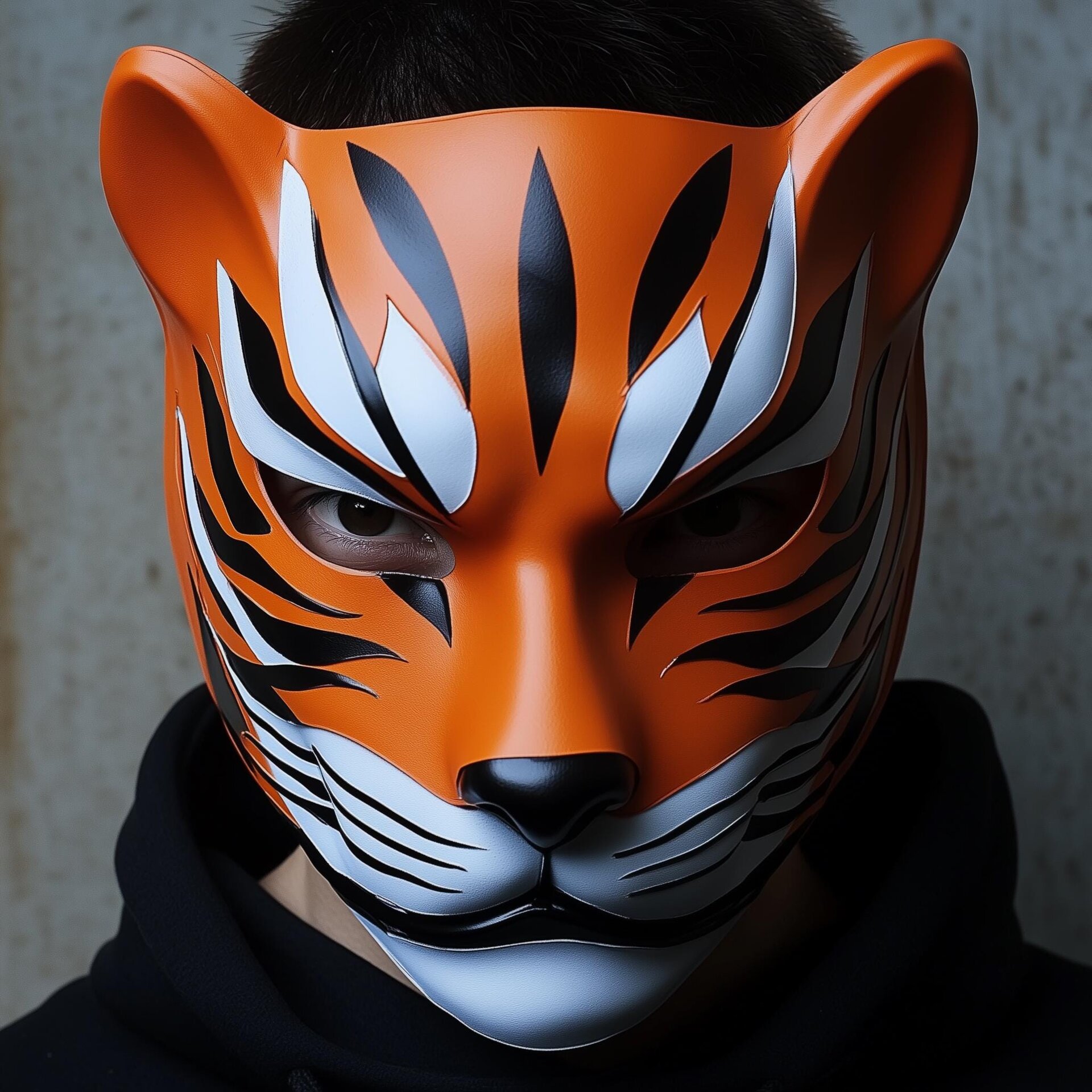 3D Printed Tiger Shinobi Cosplay Mask