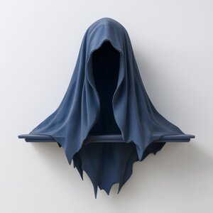 3D Printed Cloaked Reaper Wall Shelf