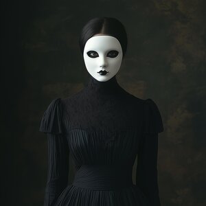 3D Printed Victorian Phantom Mask