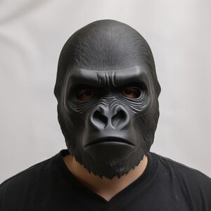 3D Printed Gorilla Costume Mask