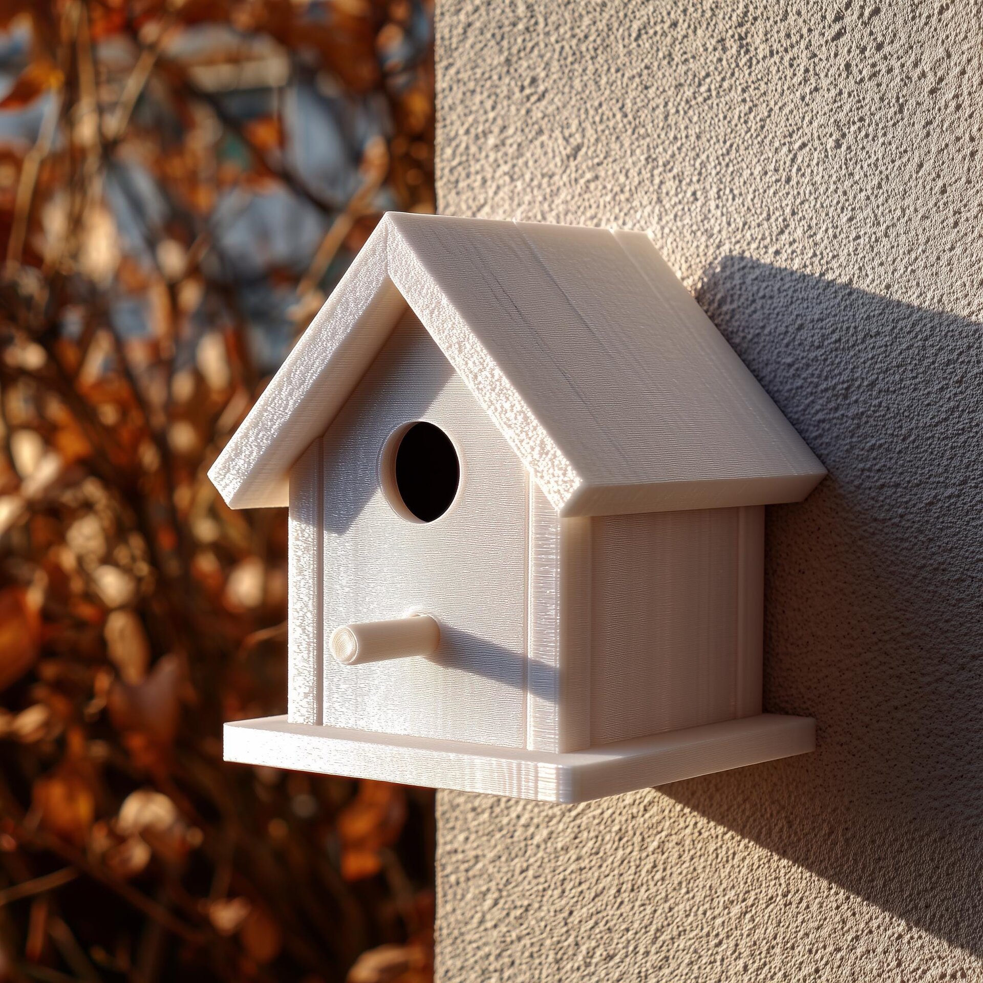 3D Printed Minimal Hidden Storage Birdhouse