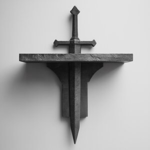 3D Printed Fantasy Relic Display Shelf