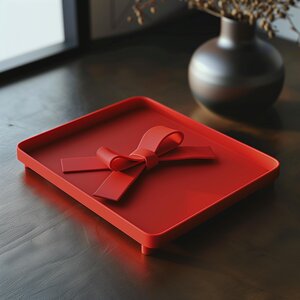 3D Printed Gift Bow Trinket Tray