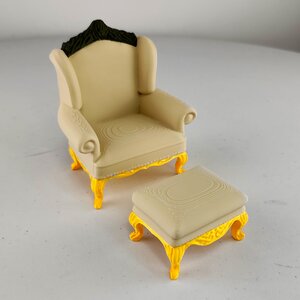 3D Printed 1:12 Victorian Chair and Ottoman