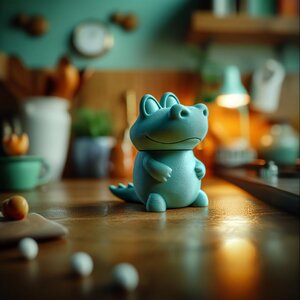 Alligator Memorial Urn with Lid | 3D Printed Keepsake