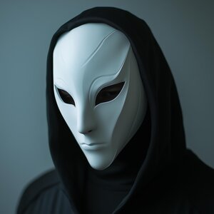 3D Printed Phantom Assassin Mask | Sci-Fi Costume Prop