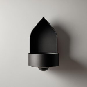 3D Printed Pointed Arch Wall Shelf with Bowl