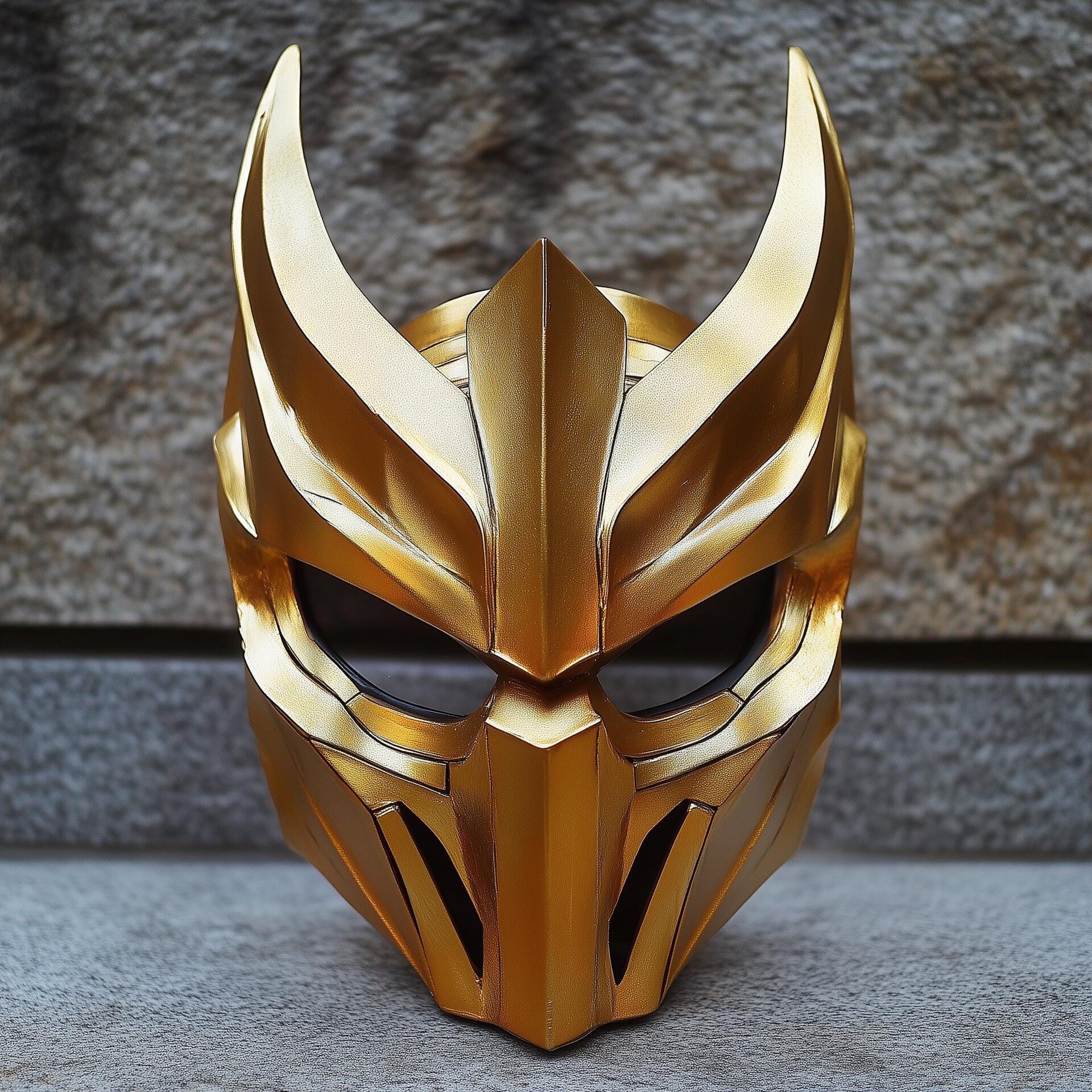 3D Printed Samurai Demon Warrior Mask