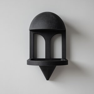 3D Printed Arched Mushroom Wall Shelf | Fungi Display Ledge