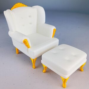 3D Printed 1:12 Victorian Sofa and Ottoman