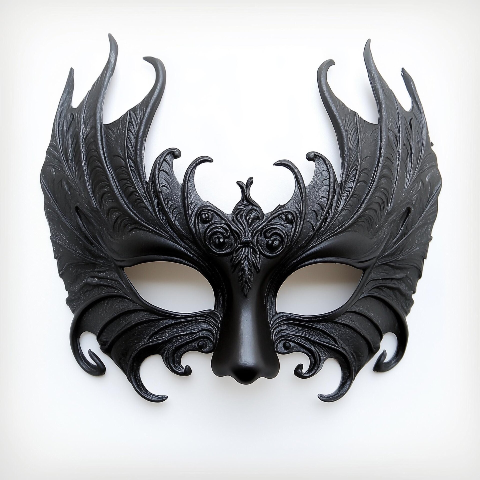 3D Printed Gothic Masquerade Half Mask
